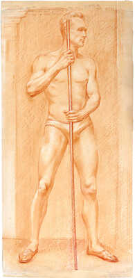 Маркова Валентина Петровна. Натурщик